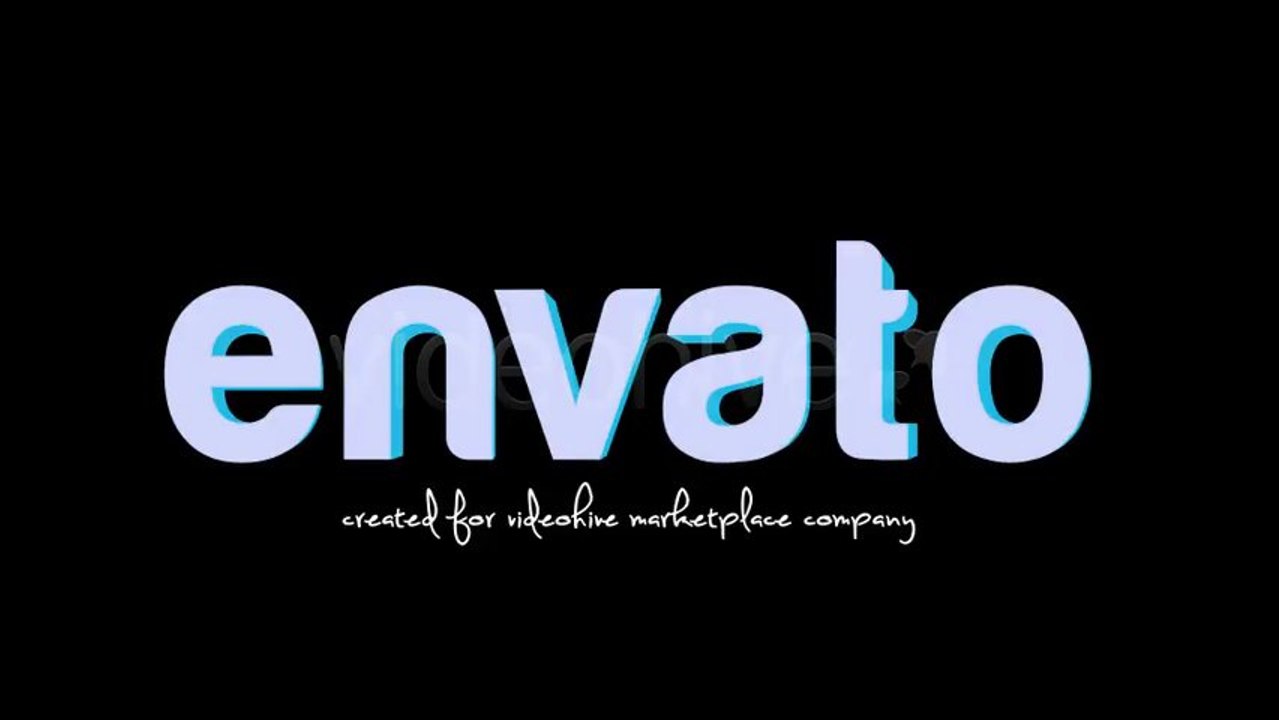 The Particles Font (2 in 1 ) - After Effects Template