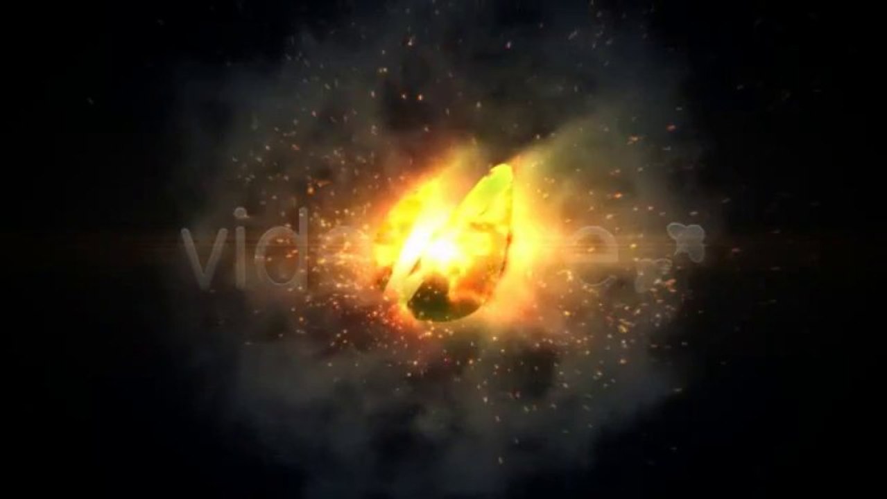 Orb Fire Logo Reveal - After Effects Template