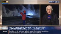 Le Soir BFM: les fortes vagues frappent la côte atlantique - 06/01 1/4