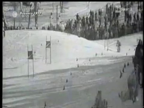 SAPPORO 1972 SCI ALPINO SLALOM GIGANTE GUSTAV THOENI
