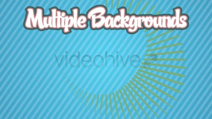 Colorful Elaborate Shapes - After Effects Template