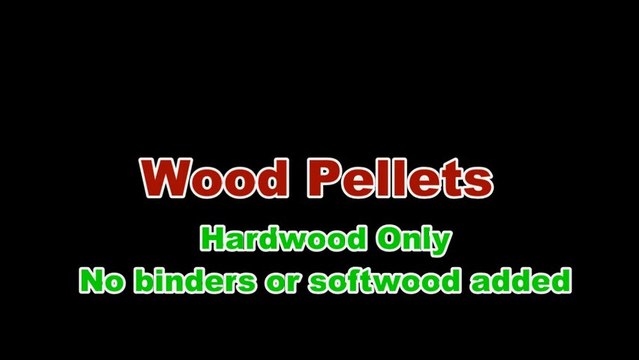 How to make 100% wood pellets