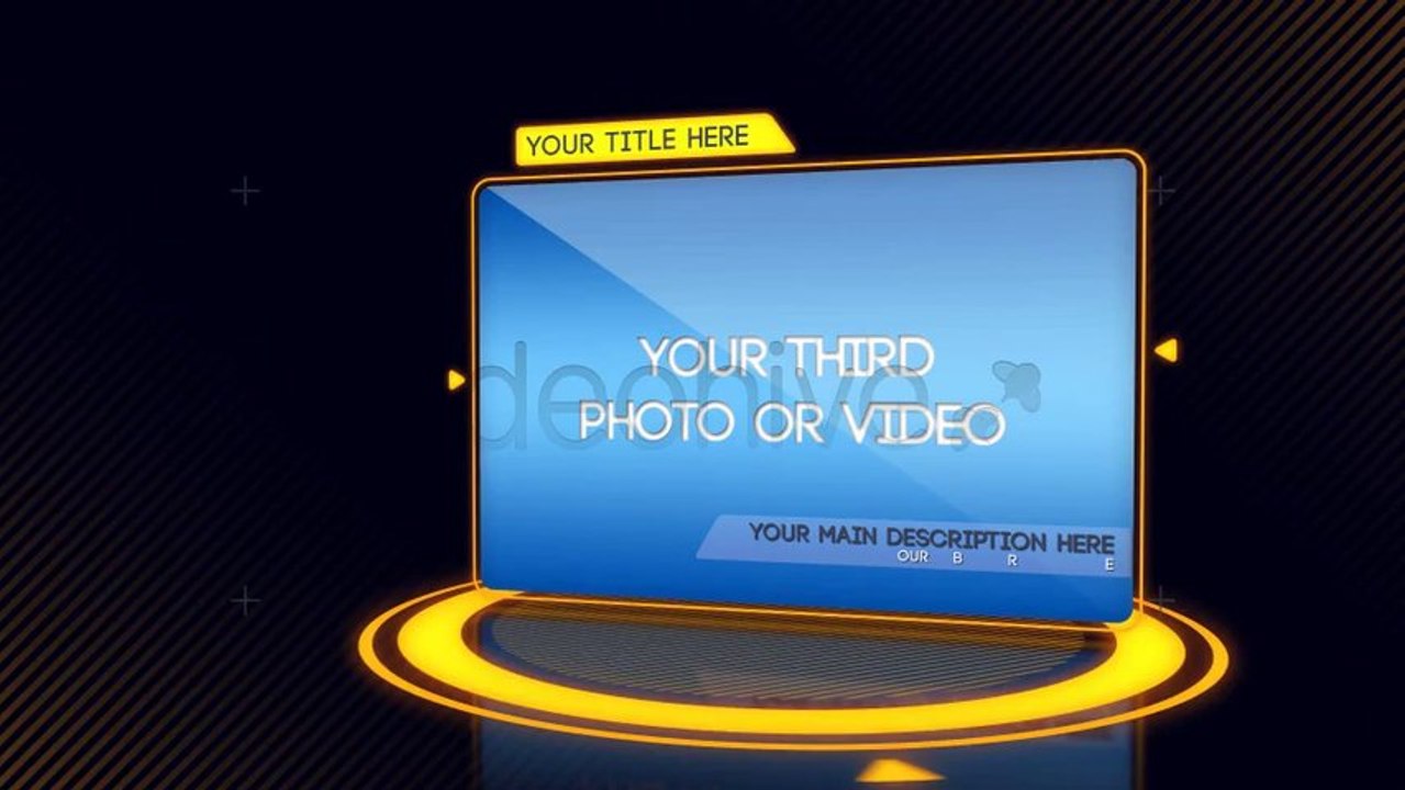 Corporate Video Display - After Effects Template