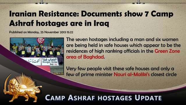 Iran News Maryam Rajavi Speech 7 Hostages Update Justice To Camp Ashraf