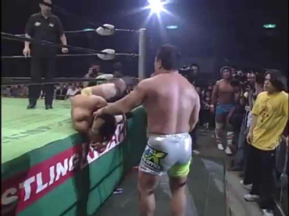 KENTA & Kenta Kobashi vs Kensuke Sasaki & Katsuhiko Nakajima - NOAH 6/14/08
