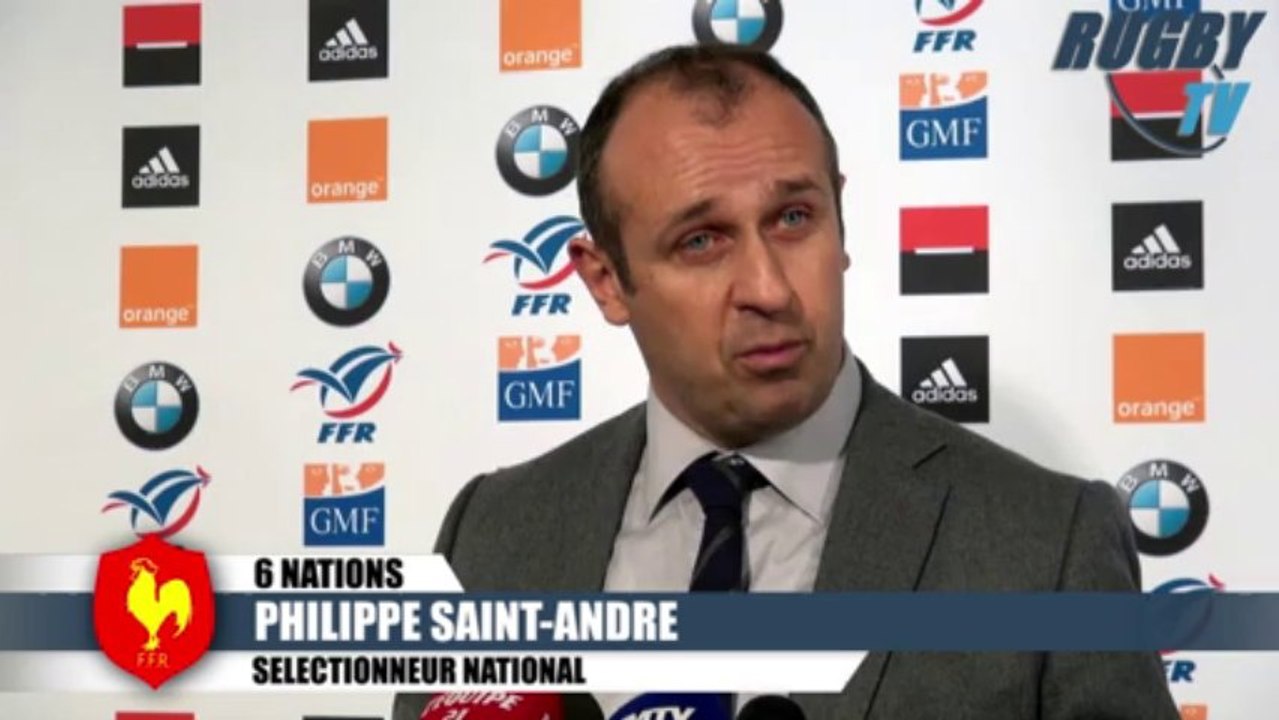 RugbyTV - Philippe SAINT-ANDRE explique ses choix
