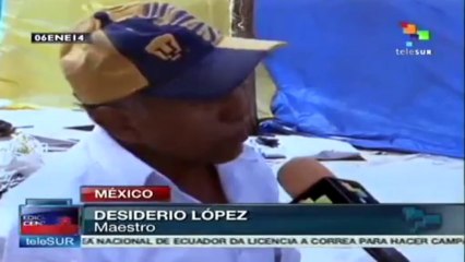 México: CNTE mantendrá su lucha contra la reforma educativa