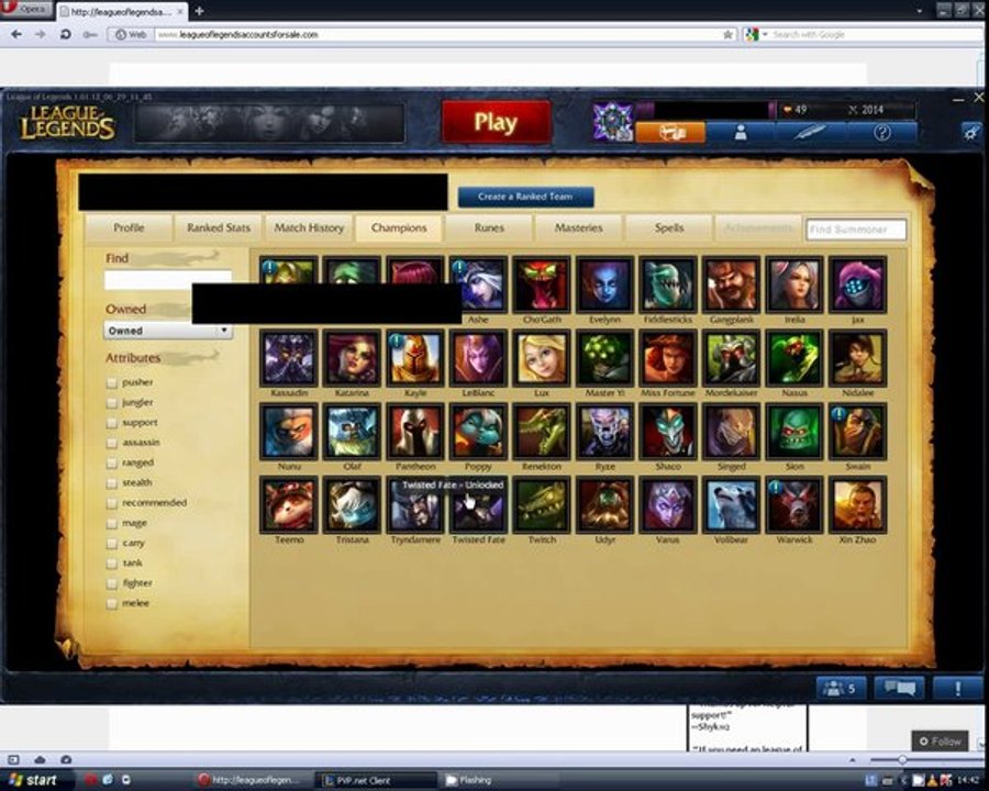 GameTag.com - Buy Sell Accounts - League Of Legends Account For Sale 9(1)