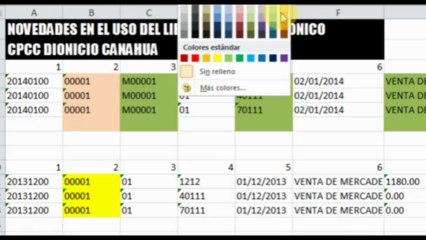 Novedades en el Libro Diario Electrónico a partir del 01 de Enero del 2014