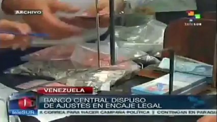 Venezuela registra mayor liquidez monetaria en su sistema financiero