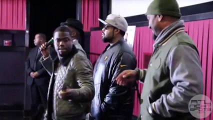 Will Packer, Ice Cube & Kevin Hart Pop Up In Atlanta "Ride Along"