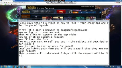 GameTag.com - Buy Sell Accounts - League of legends How to 'sell' champions(2)