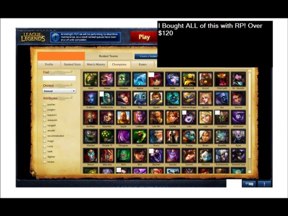 GameTag.com - Buy Sell Accounts - League of Legends NA Account Selling 2012