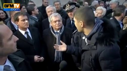 Valls interpellé à Aulnay-sous-Bois