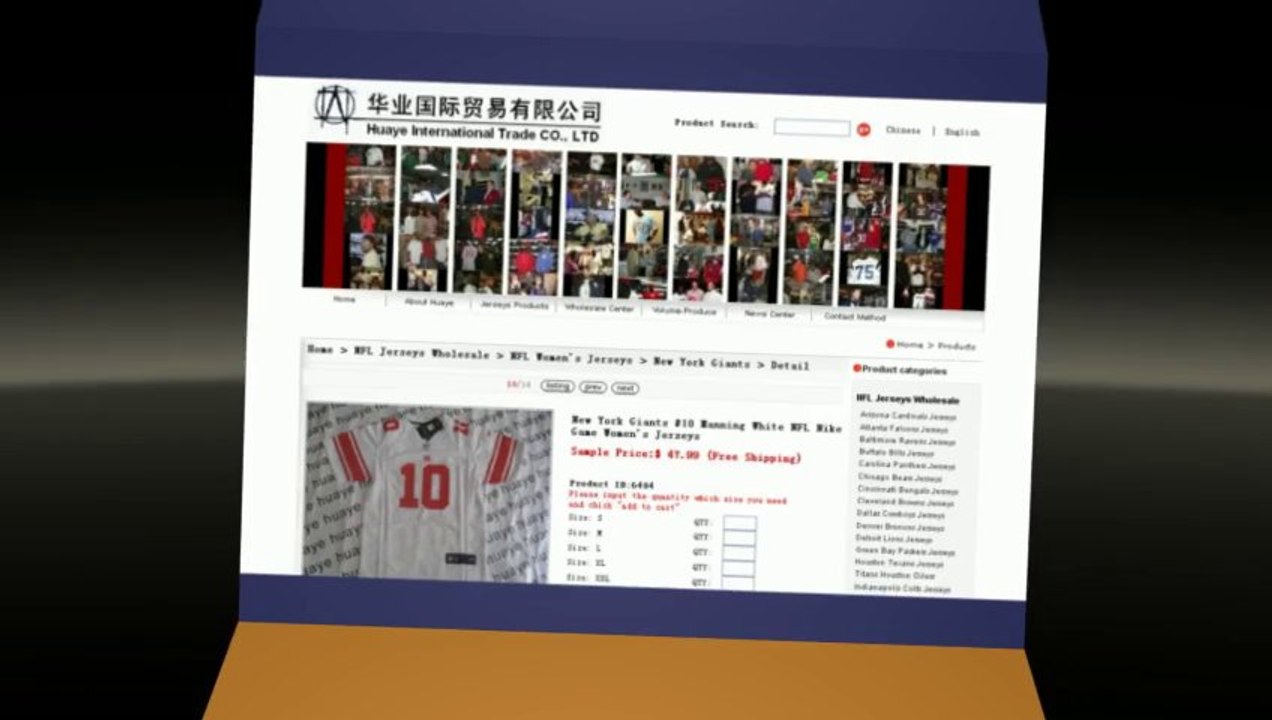 #10 New York Giants Eli Manning Jersey