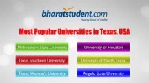 Most Popular Universities in Texas, USA