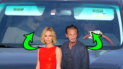 Charlize Theron And Sean Penn Coffee Date