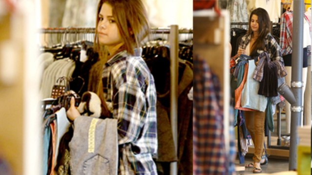 Selena Gomez SPOTTED Shopping After Justin Bieber Patch Up FIRST APPEARENCE