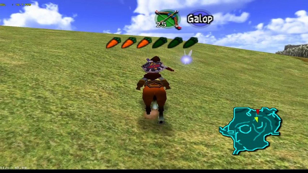 Project64 1.7.0.50 "Zelda : Ocarina Of Time" Texture HD Part.8