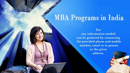 MBA Programs in India | Indiaedumart.com