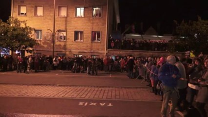 Tyrolienne de Noël 2013 à Saint Hilaire du Harcouet
