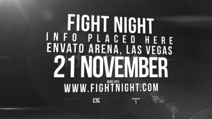 Fight Night - Round 3 - After Effects Template