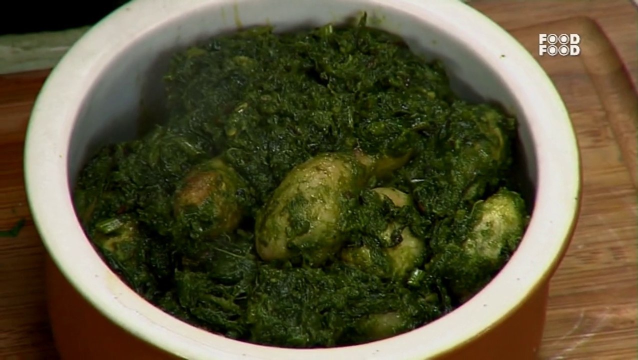 How To Make Sarson Arbi || Turban Tadka