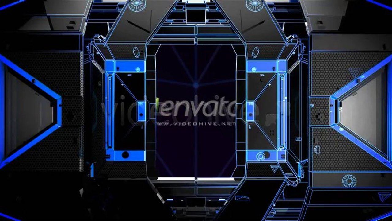 Space Gate Logo Sting - After Effects Template