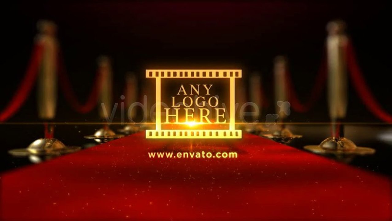 Red Carpet Logo Reveal - After Effects Template