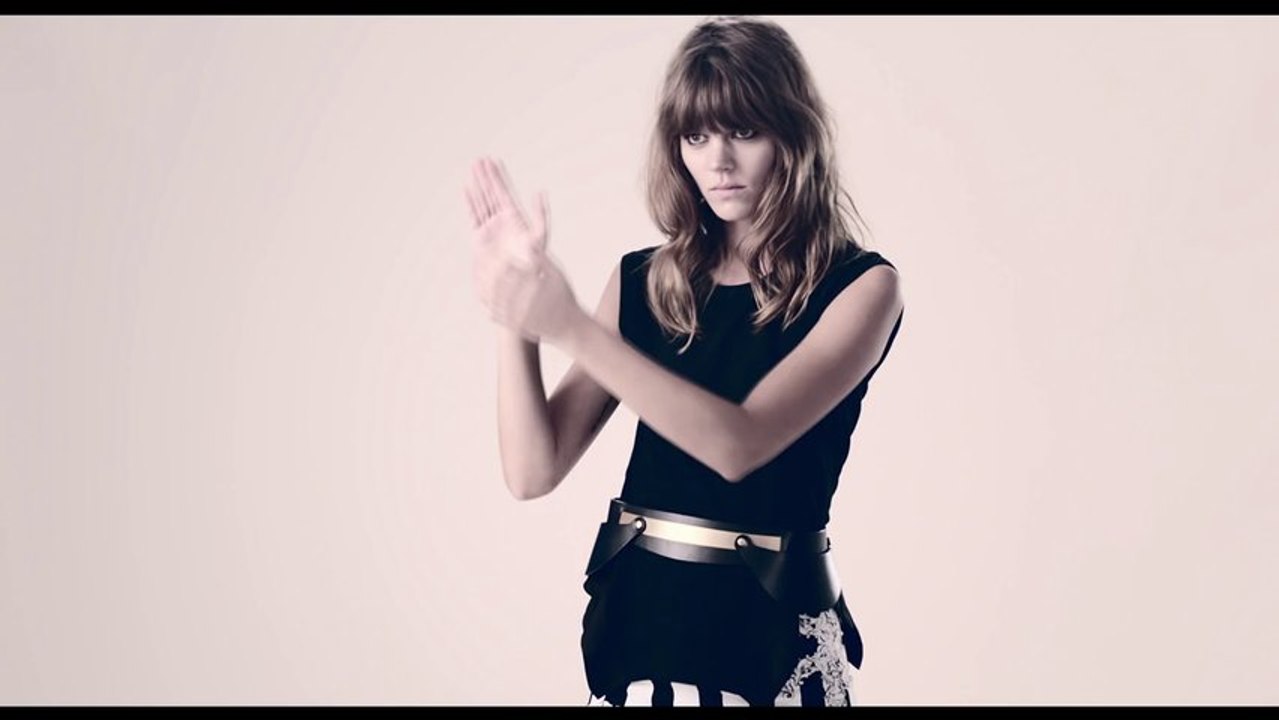 Freja Beha Erichsen for Mo&Co collection (Spring-Summer 2013) video shoot (HD)