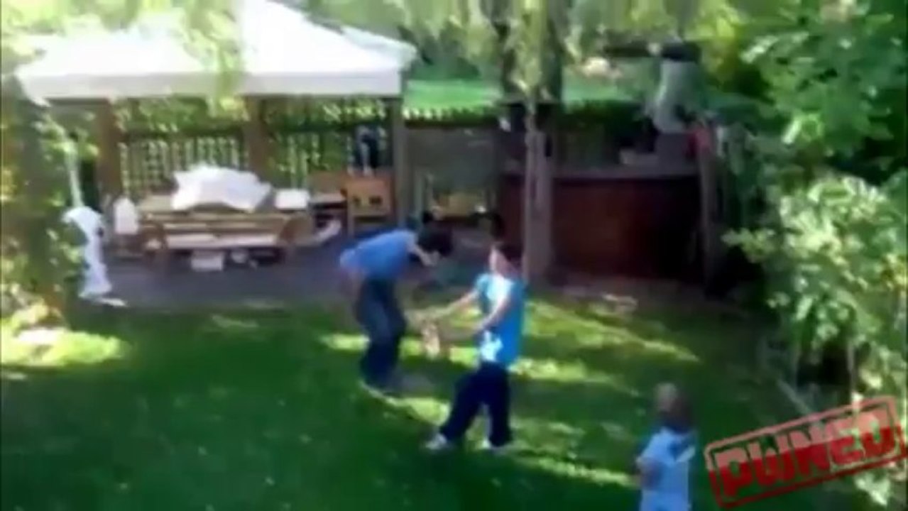 PWNED -  Backyard Chair Flip