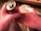 Coin Through Can Magic Trick