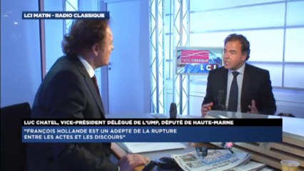 Luc Chatel, invité politique de Guillaume Durand avec LCI