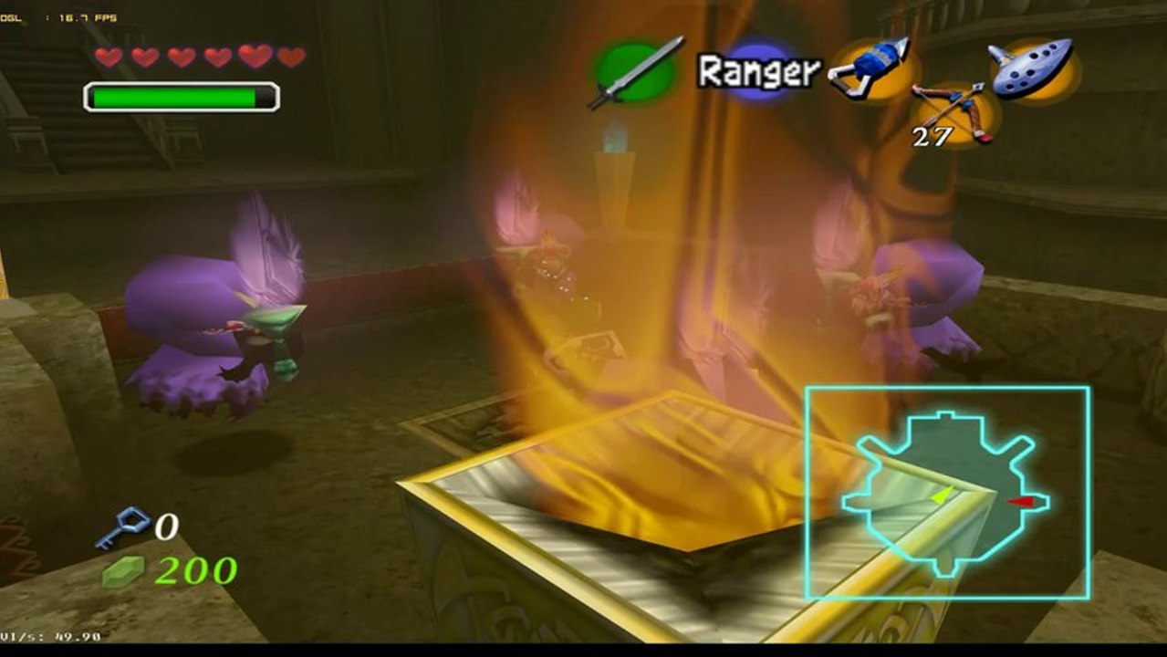 Project64 1.7.0.50 "Zelda : Ocarina Of Time" Texture HD Part.6