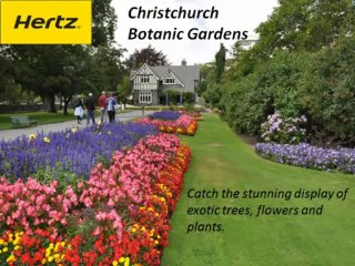 Christchurch-A guide to the popular parks & gardens.