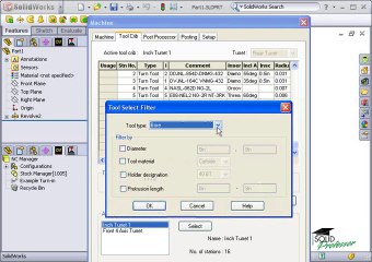 2-2 Turning - Define the Machine (CAMWorks Tutorials)