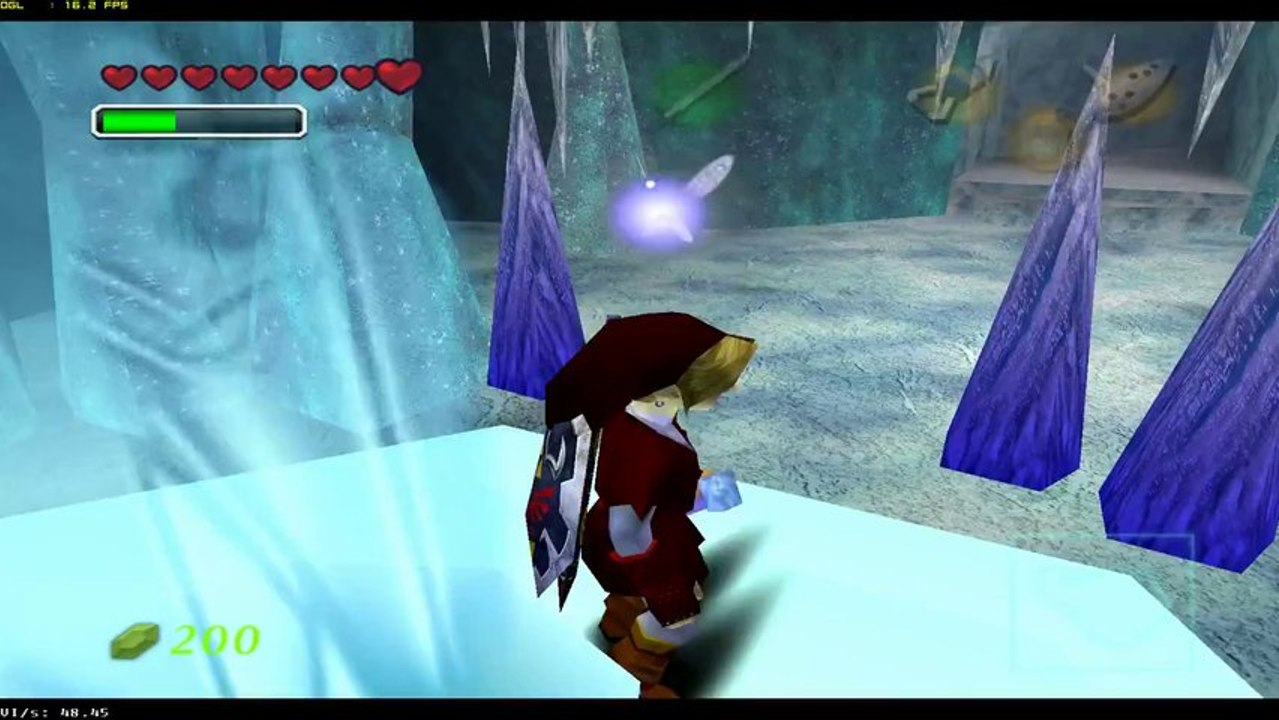 Project64 1.7.0.50 "Zelda : Ocarina Of Time" Texture HD Part.11