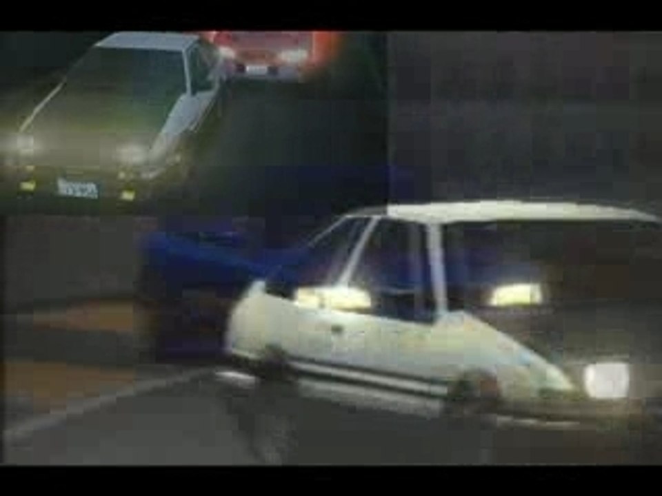 AE86 vs 22B (Bunta vs Takumi)