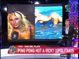 Ping Pong hot a Vicky Xipolitakis