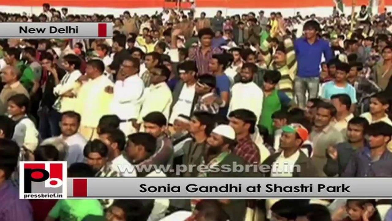 Sonia Gandhi: Delhi developed immensely in a short period under Congress rule