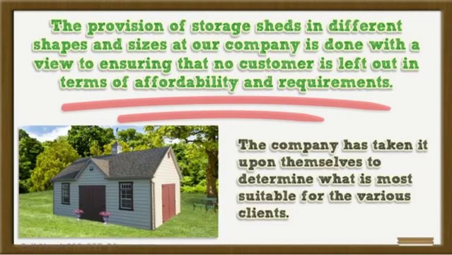 Waterloo Structures Storage Sheds