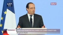 Voeux de François Hollande aux Corps constitués - Evénements