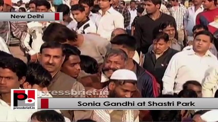 Sonia Gandhi: Congress has a history of serving the people