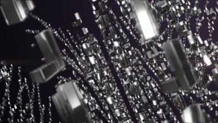 Metallic Characters Particle Reveal - After Effects Template