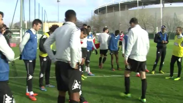 L'entraînement du mardi 7 janvier 2014