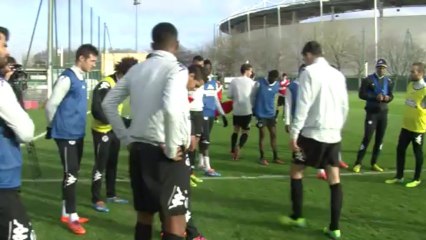L'entraînement du mardi 7 janvier 2014