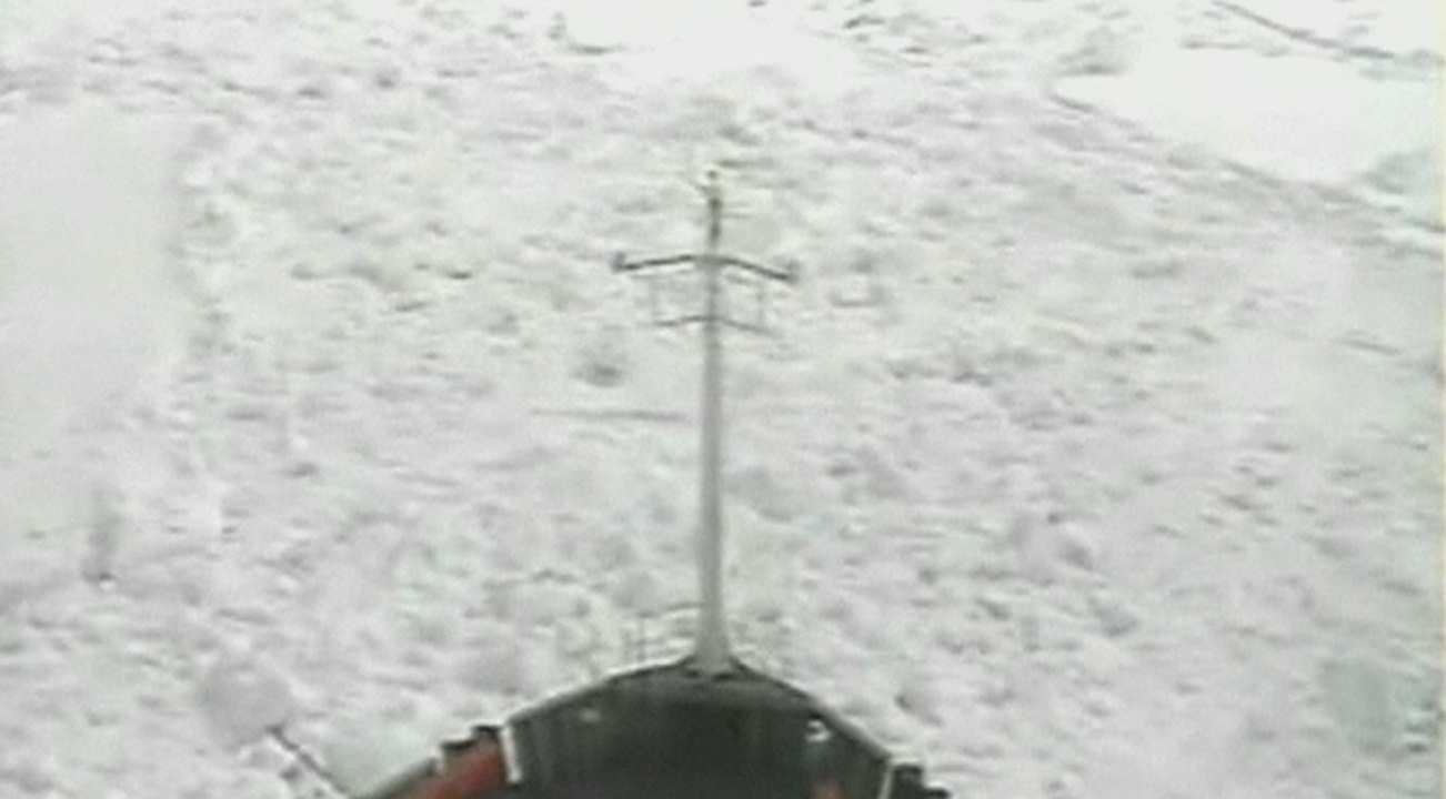 Le navire chinois bloqué dans l'Antarctique parvient à se libérer des glaces