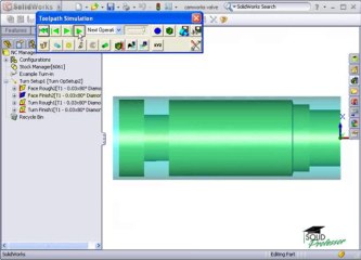 4-2 Turn Features - OD Feature (CAMWorks Tutorials)