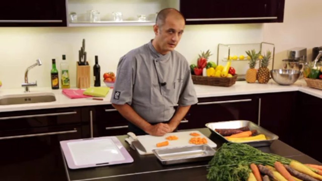 Tailler une carotte en dés