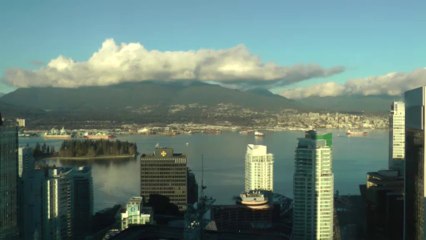 Vancouver Harbour, Canada On January 3, 2014